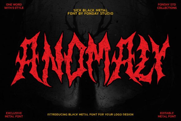 Anomaly Font for High-Impact Campaigns