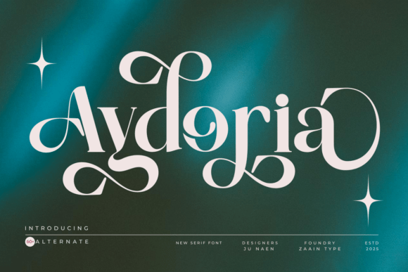 Aydoria Serif Font for Handmade Creations
