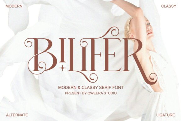 Bilifer – A Modern Luxury Serif Font for Timeless Branding