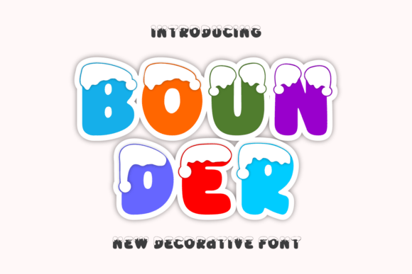 Bounder: A Playful Display Font for Digital Branding