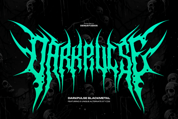 Darkpulse Font for Bold Editorial Design