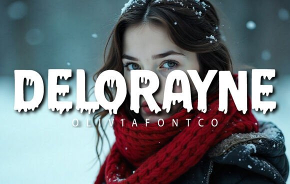 Delorayne: A Chilly and Fun Font for Branding