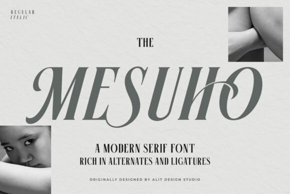 Enhance Your Brand with the Mesuho Serif Font