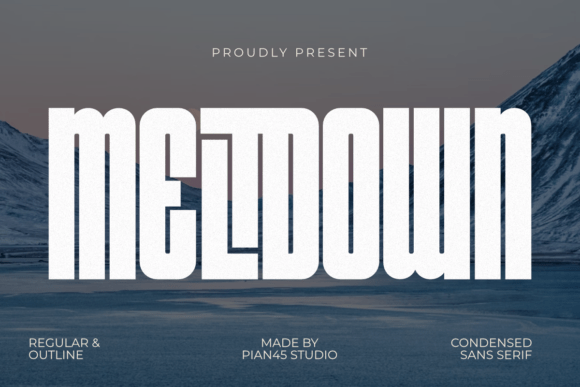 How Meltdown Font Elevated My Brand's Visual Identity