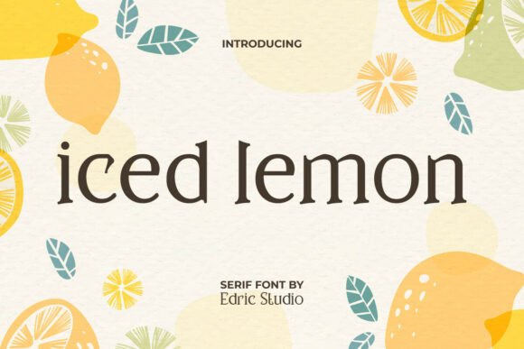 Iced Lemon Serif Font Review