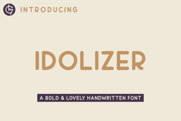 Idolizer: A Handwritten Font for Professional Branding