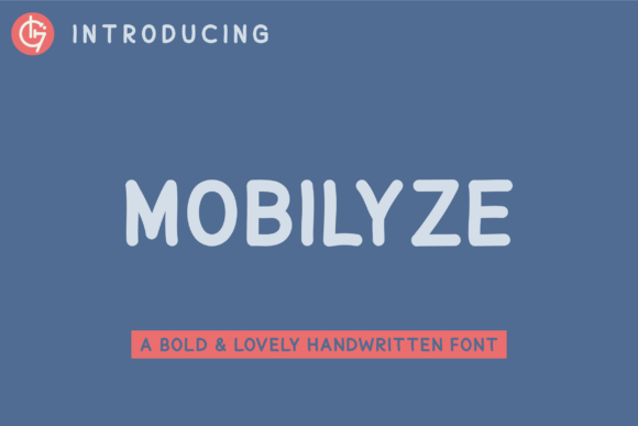 Mobilyze: A Handwritten Font That Elevates Brand Identity