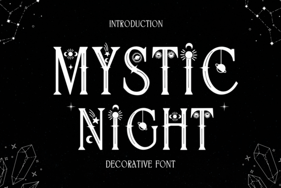 Mystic Night Font for Web Design Projects