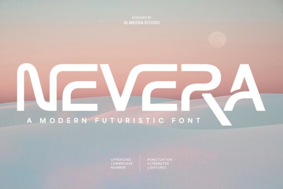 Nevera Font for Modern Business Branding