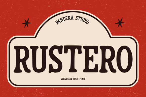 Rustero Slab Serif Font for Bold Web Design
