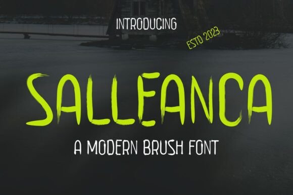Salleanca: A Bold Font for Modern Web Design