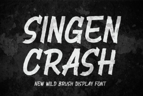 Singen Crash for Bold Web Typography
