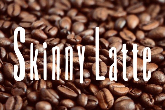 Skinny Latte Font for Professional Branding