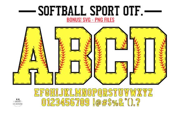 Softball Army: A Font That Plays Well with Words