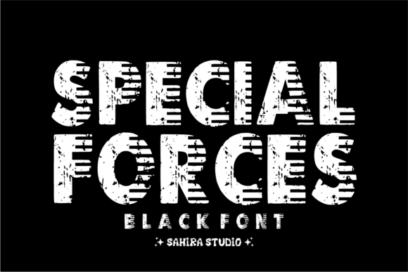 Special Forces Font: A Bold Choice for Handmade Creations