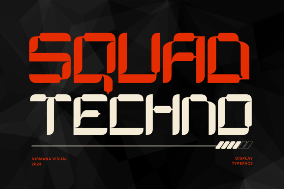 Squad Techno Font Review for Brand Designers