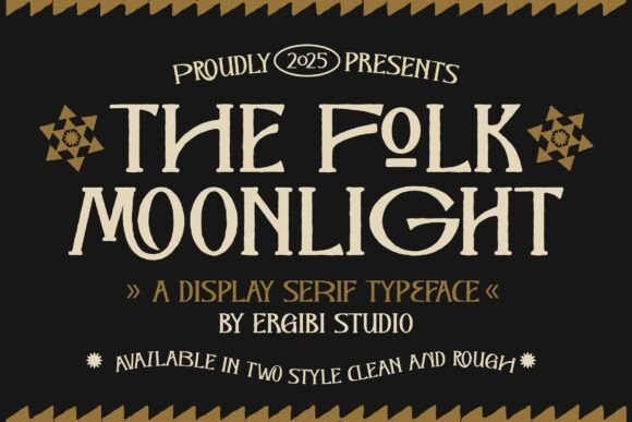 The Folk Moonlight: A Vintage-Inspired Serif for Campaign Creatives