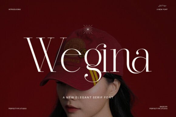 Wegina Minimal Serif Font for Editorial Design
